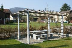 Pergola-Tisch-Granit